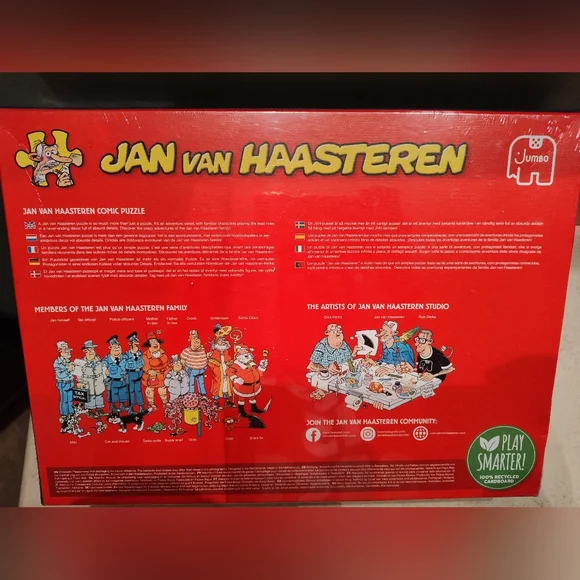 NWT Jan Van Haasteren Birthday Party Comic Puzzle, 1000 Pieces, 12+ - Picture 5 of 9
